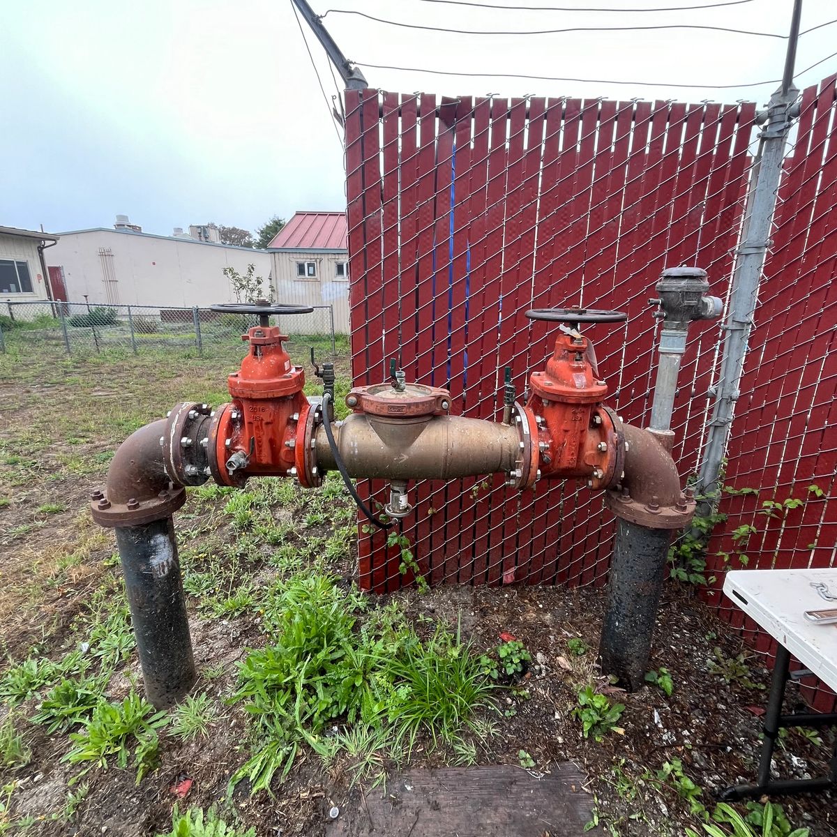 Backflow preventer installation